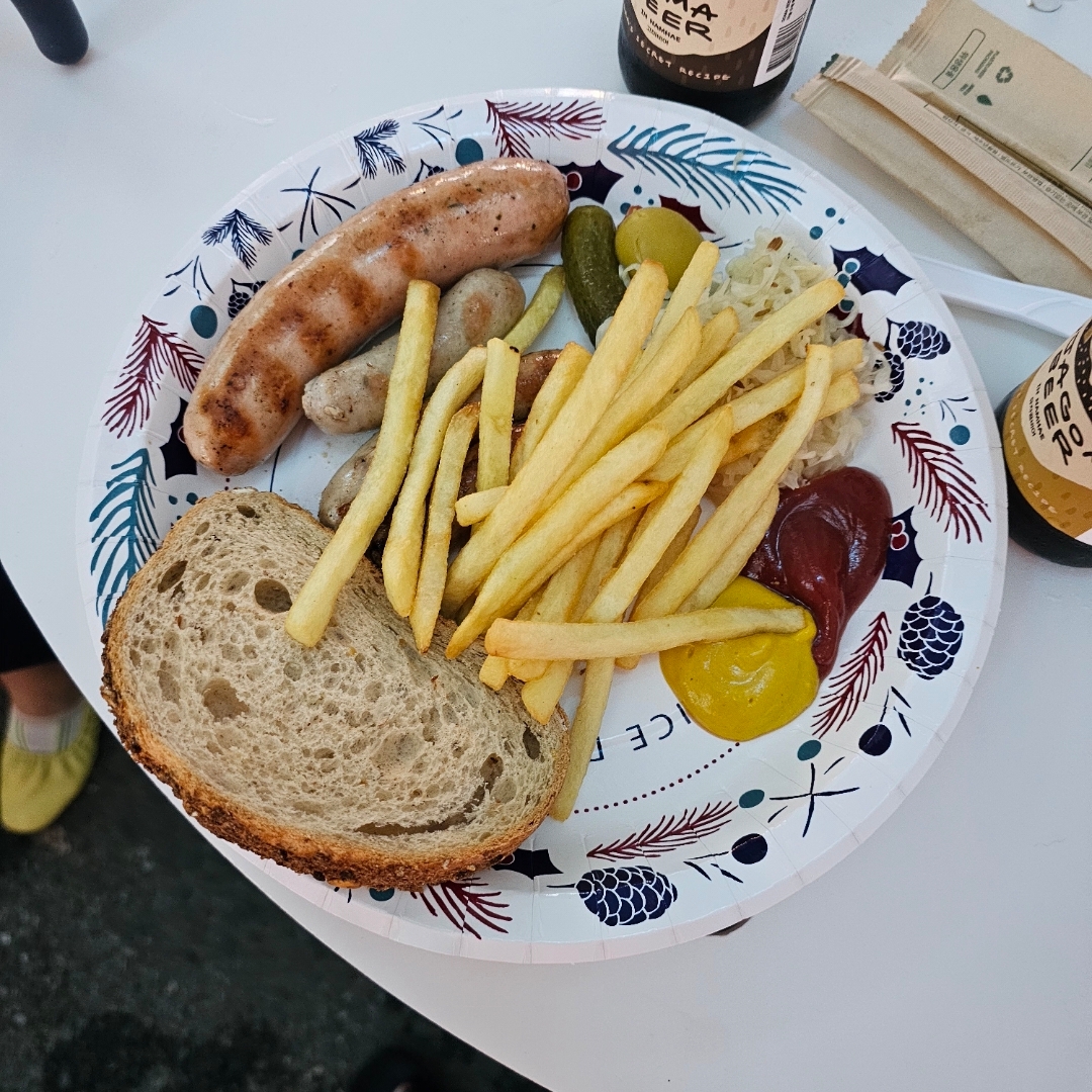 소세지가 깜짝 놀랏 맛임
작은 소세지인데 어떤 소세지였는지는 잘..